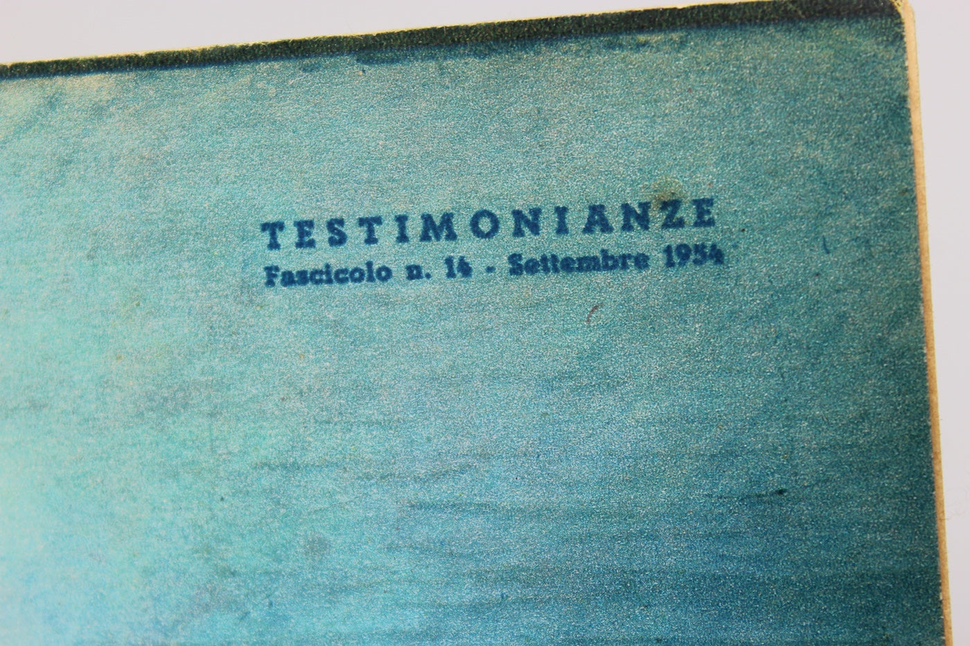 “Testimonianze” Settembre 1954  ” Siluri Aerei“, foto 2