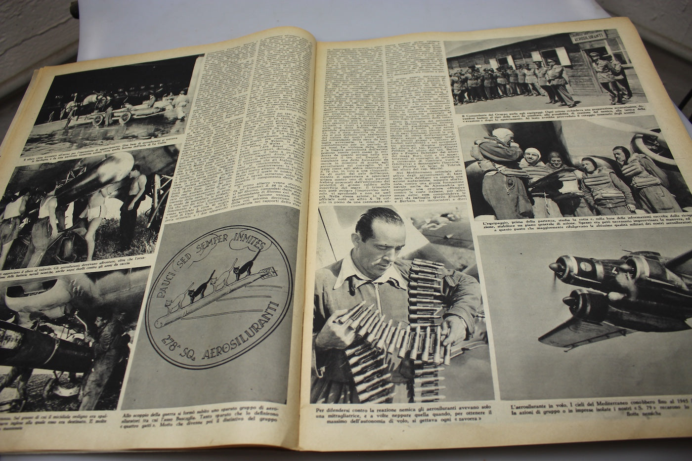 “Testimonianze” Settembre 1954  ” Siluri Aerei“