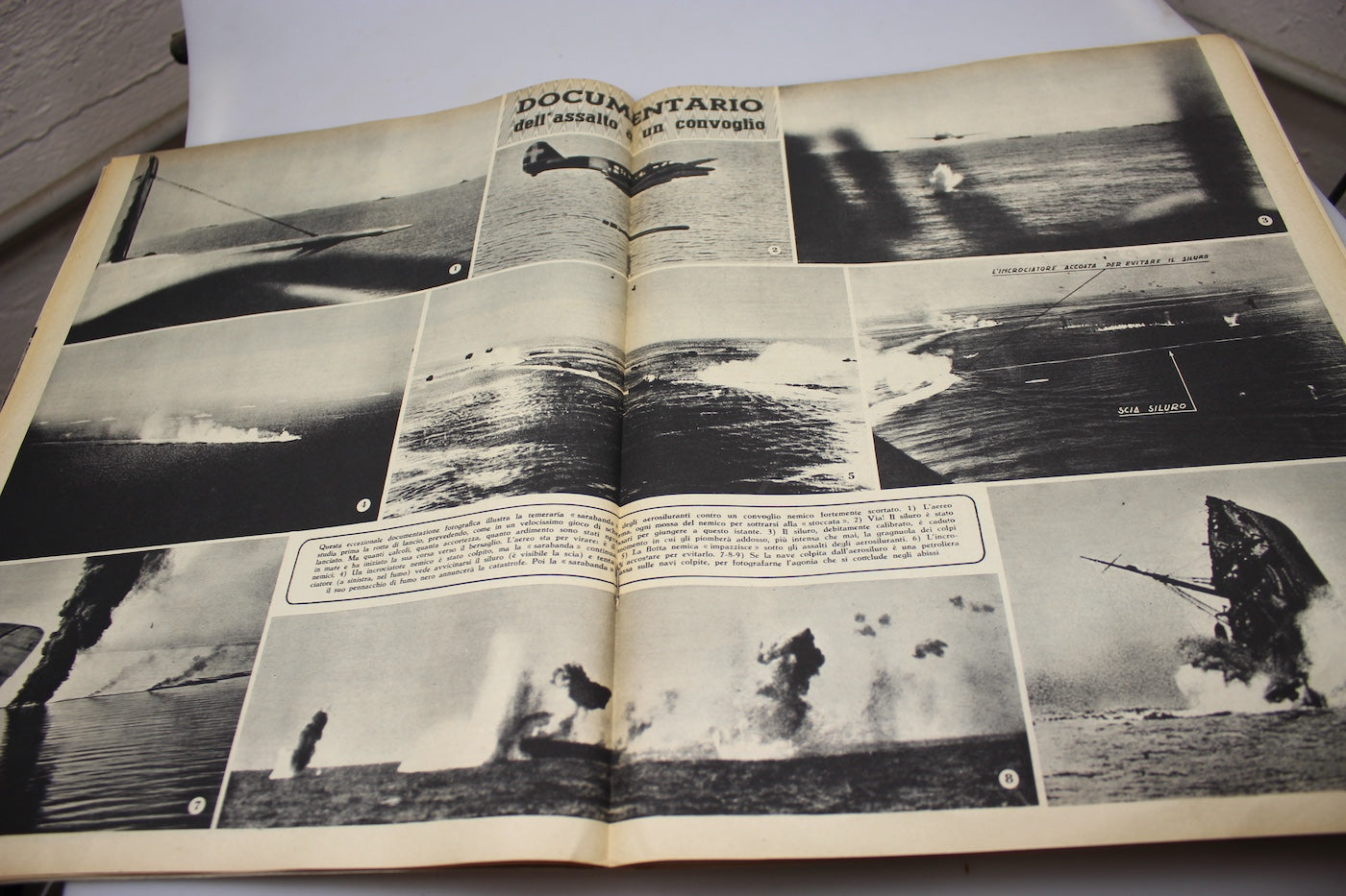 “Testimonianze” Settembre 1954  ” Siluri Aerei“, foto 6