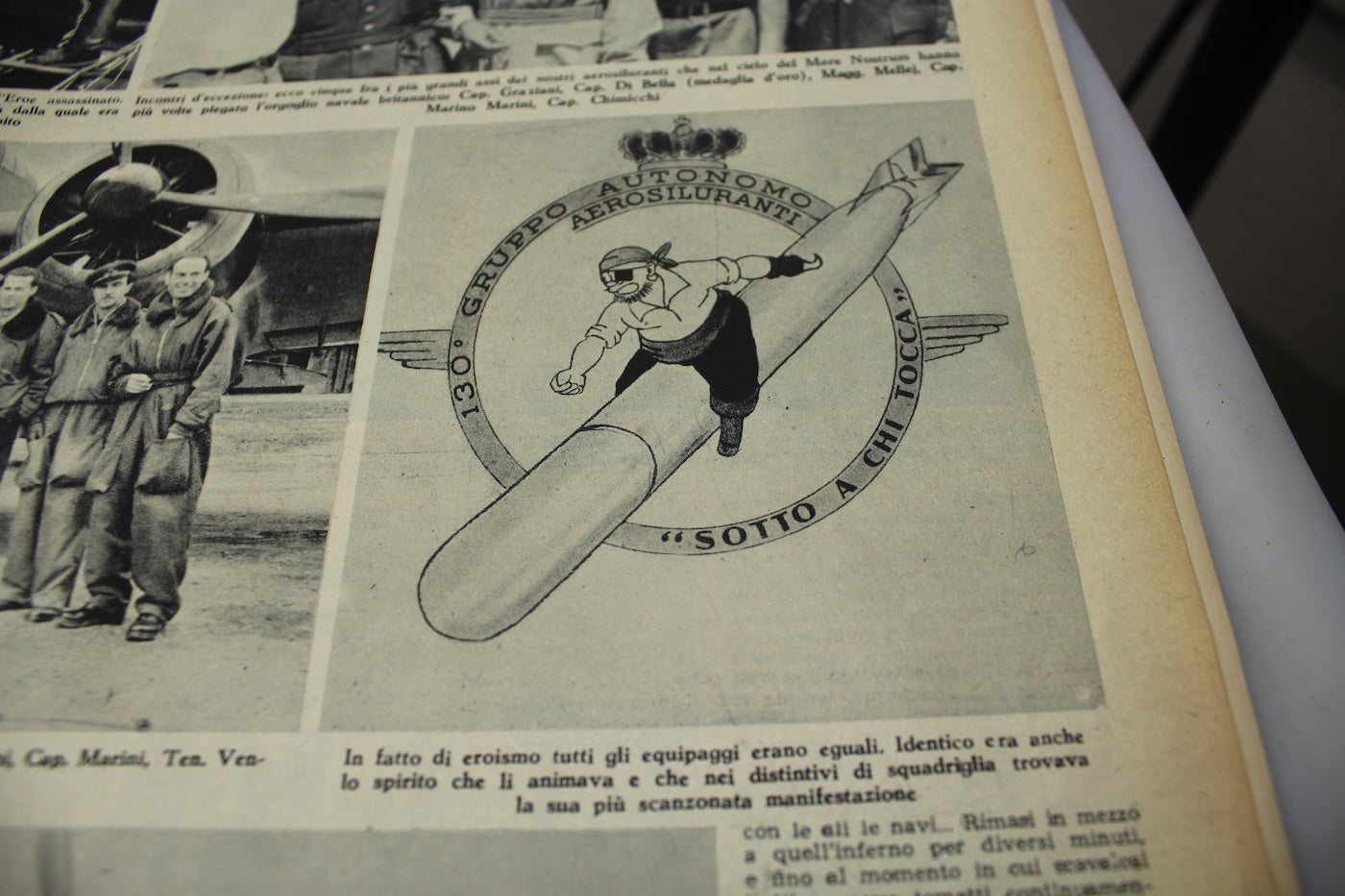 “Testimonianze” Settembre 1954  ” Siluri Aerei“, foto 8