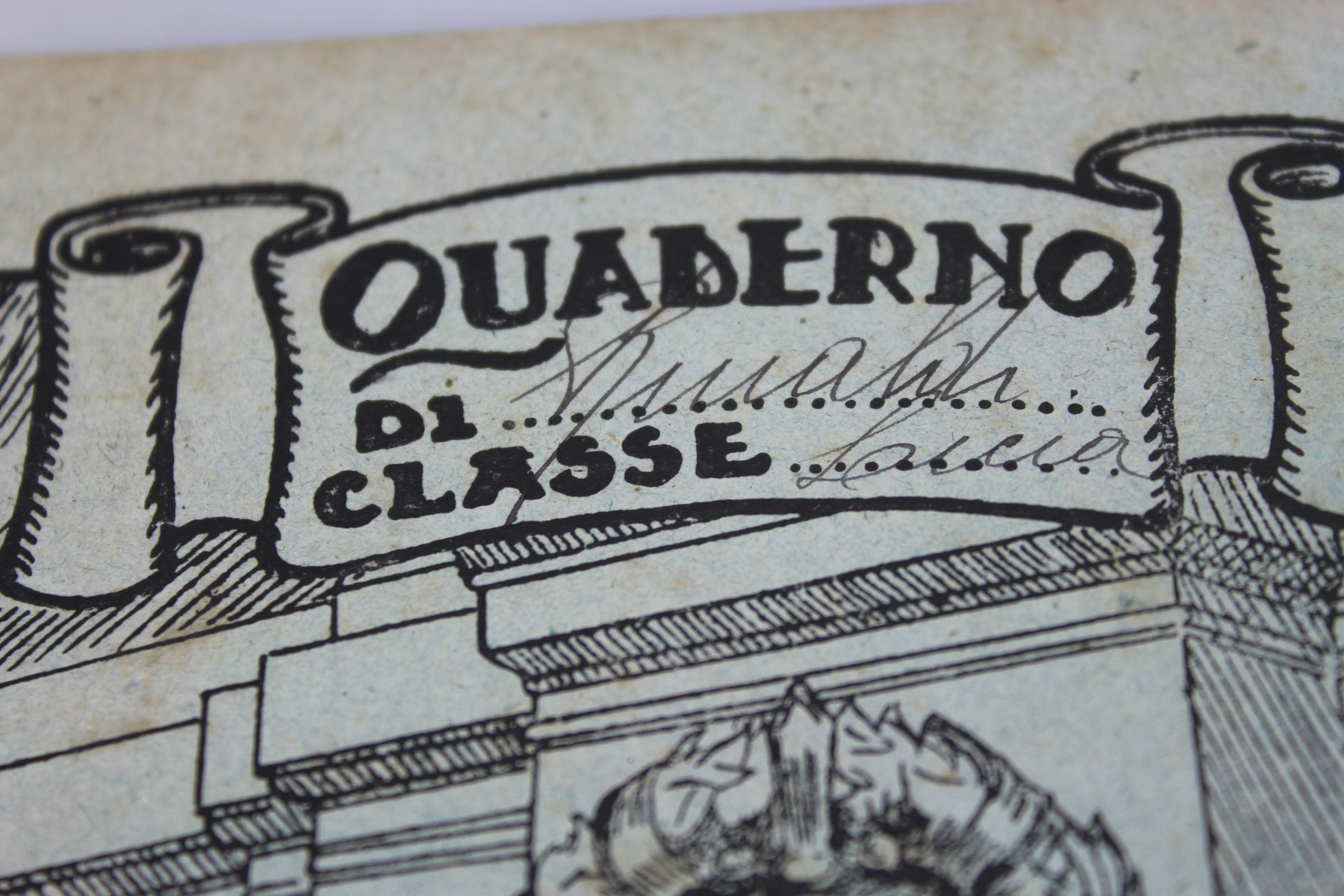 Quaderno scolastico 2^ Elementare - Ventennio, foto 2