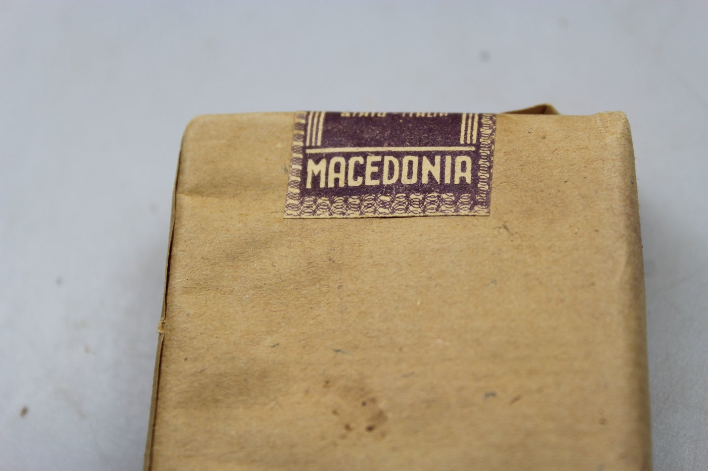 Pacchetto sigarette "Macedonia" anni 30/40'