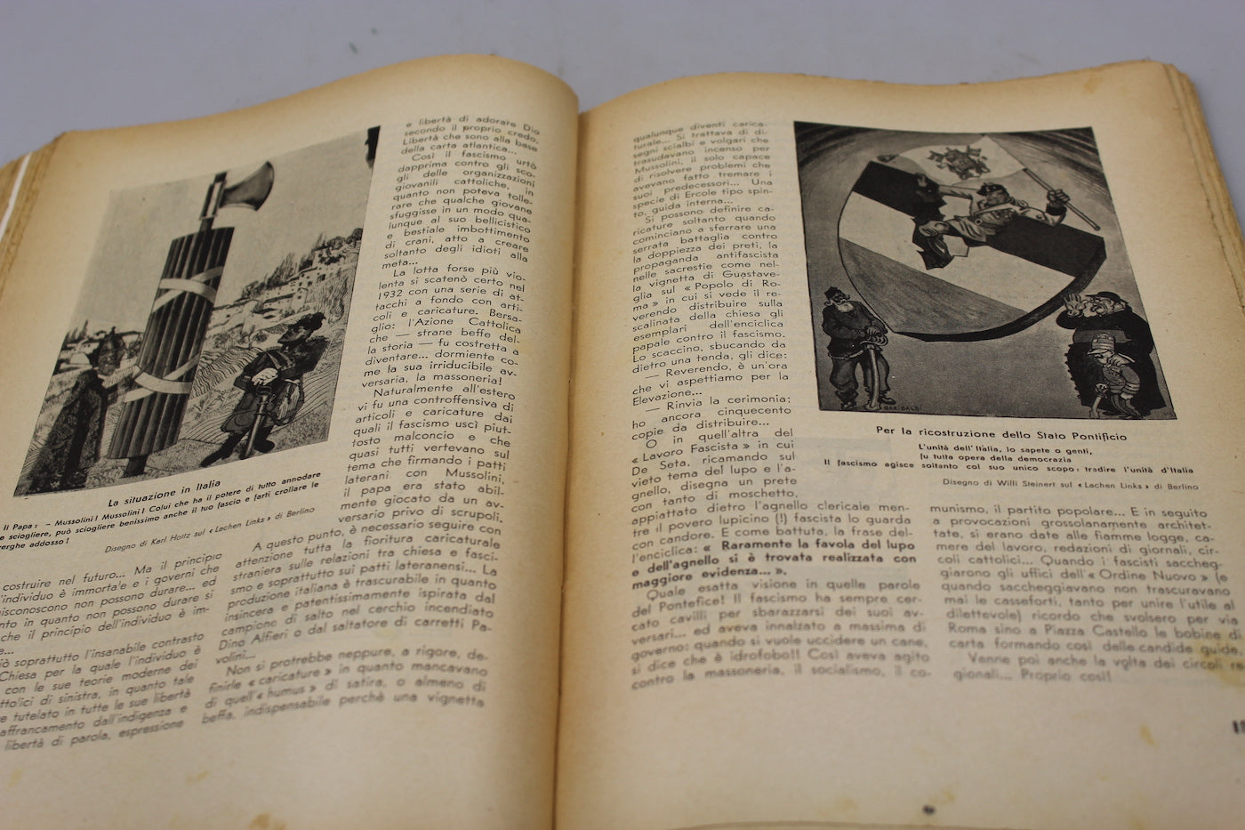"Il Cesare di cartapesta" Luglio 1945