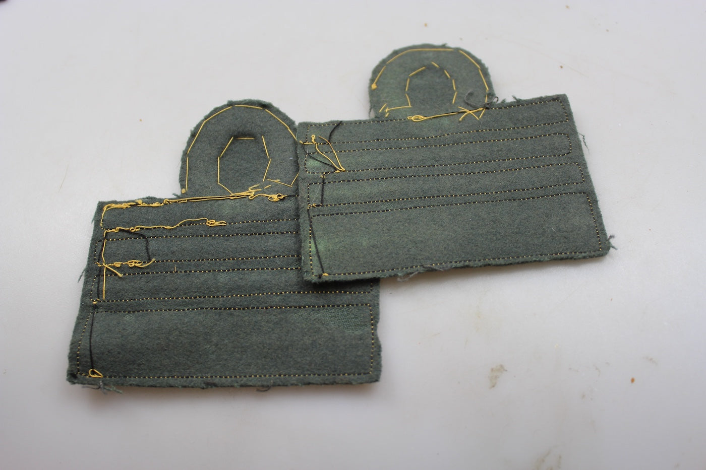 Coppia gradi M.34 Colonnello REI WW2