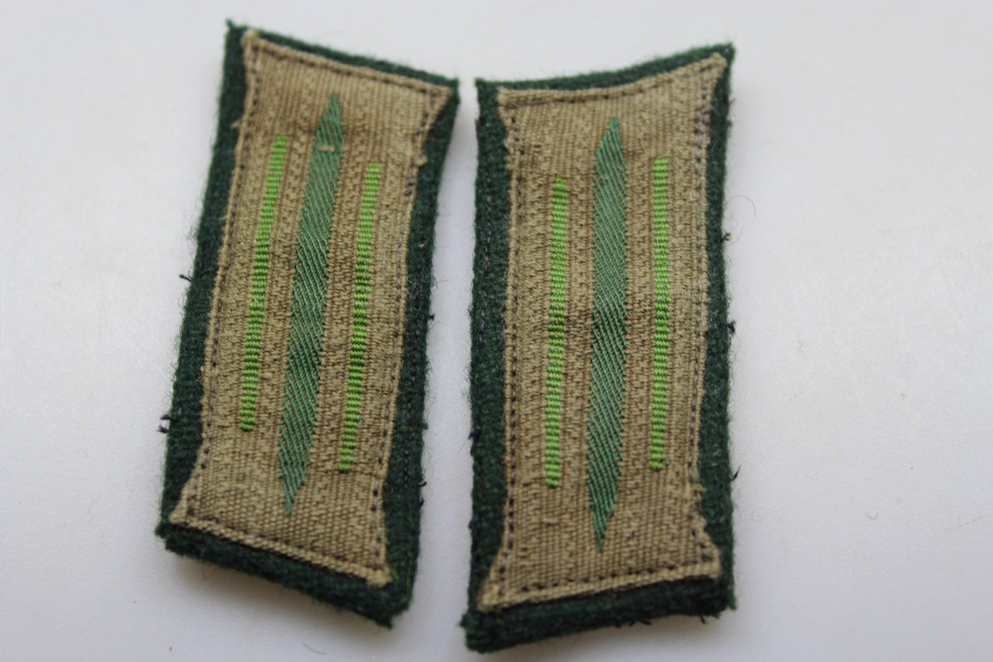 Coppia di litzen M.36 truppa Panzergrenadier