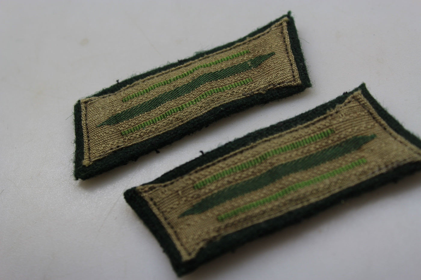 Coppia di litzen M.36 truppa Panzergrenadier