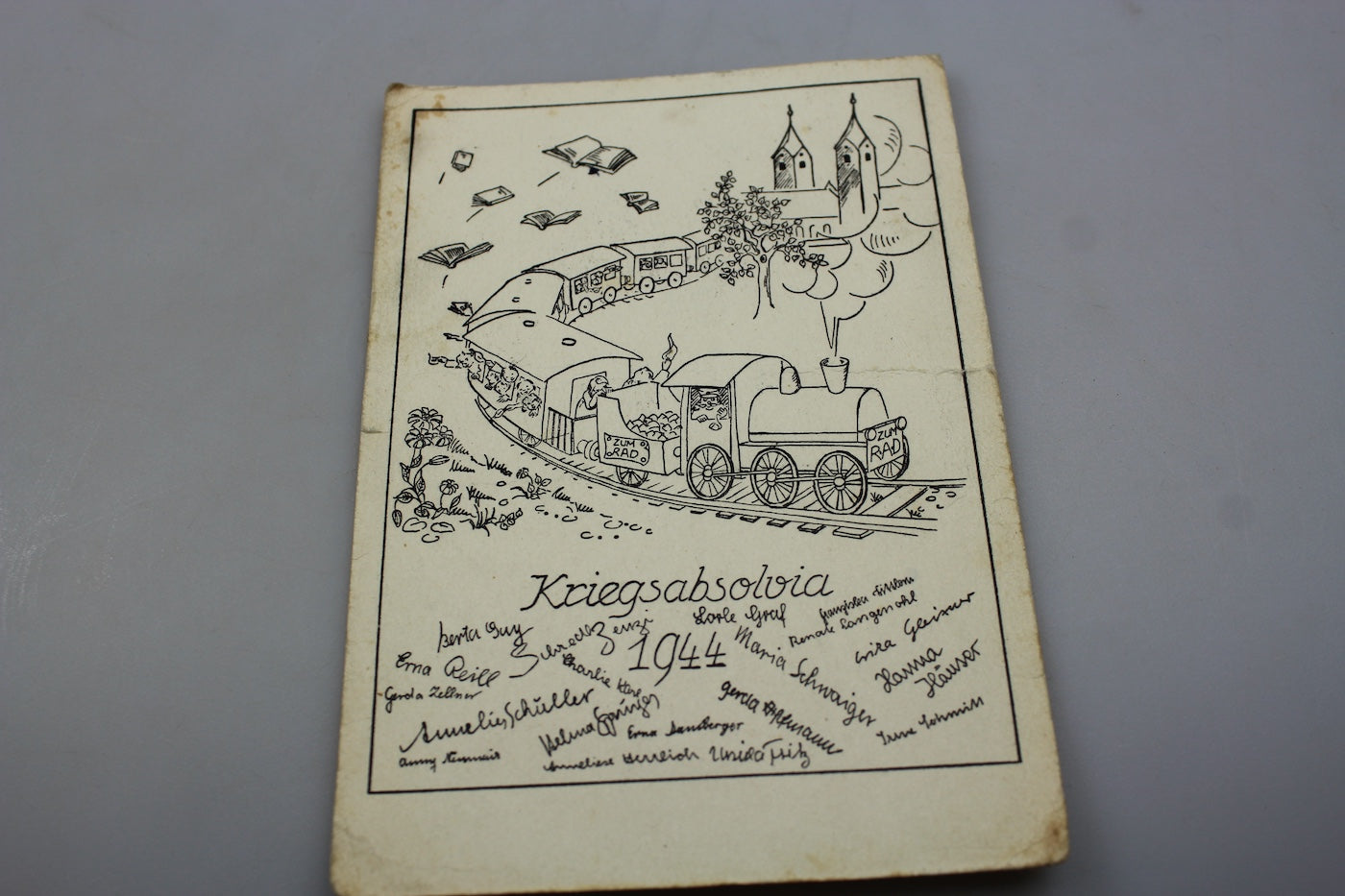 Cartolina postale RAD 1944