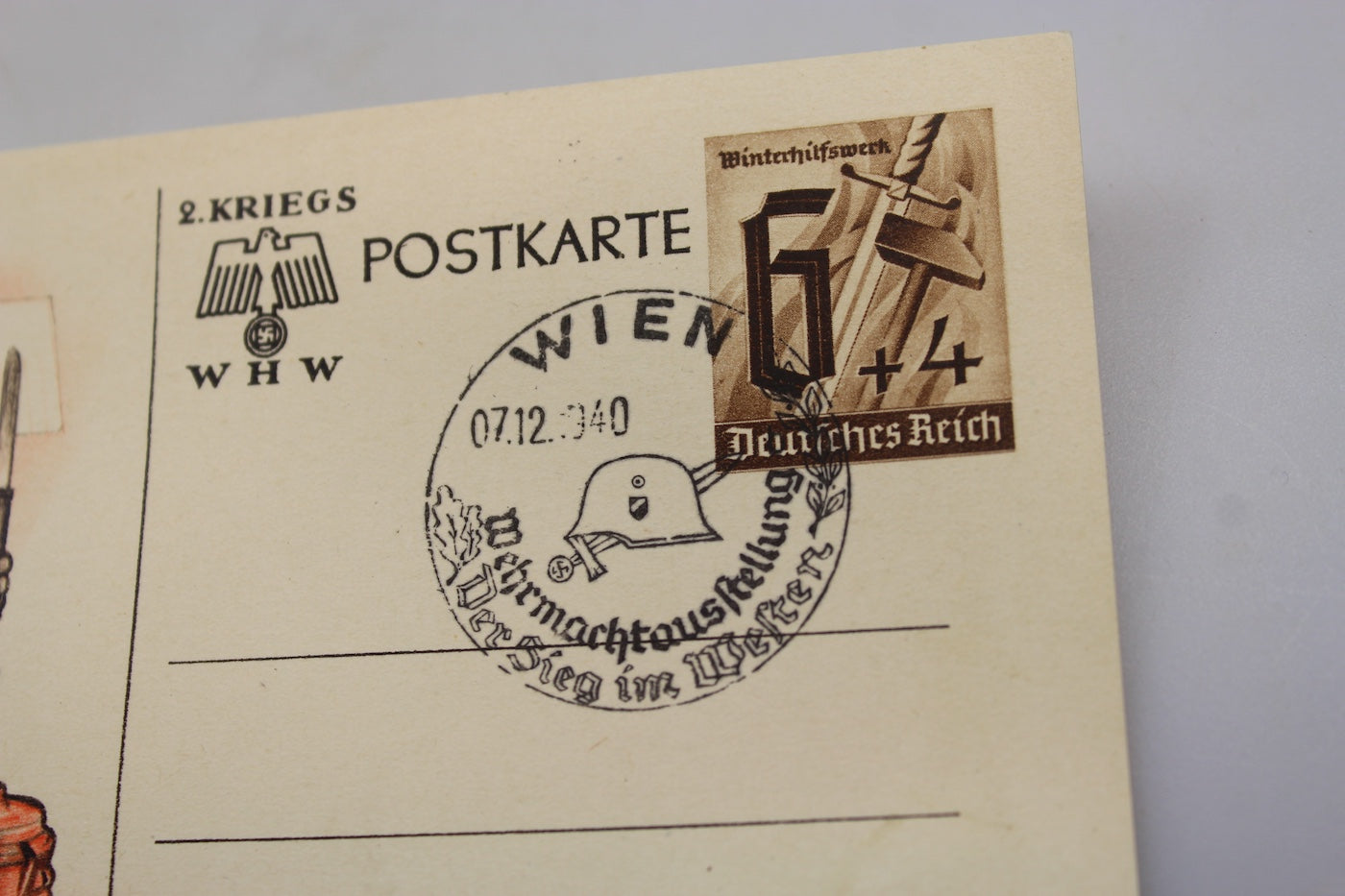 Cartolina postale WHW WW2