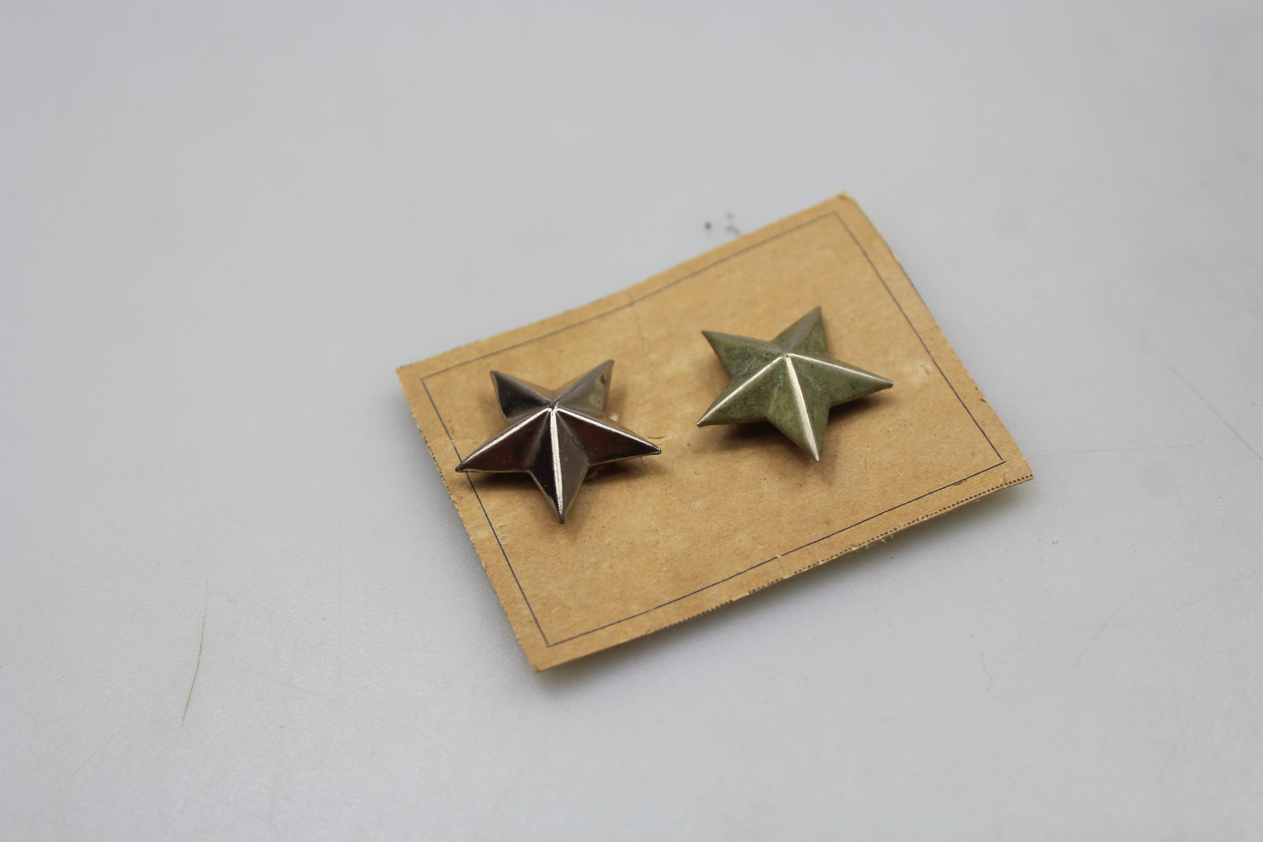 Coppia stellette truppa REI WW2