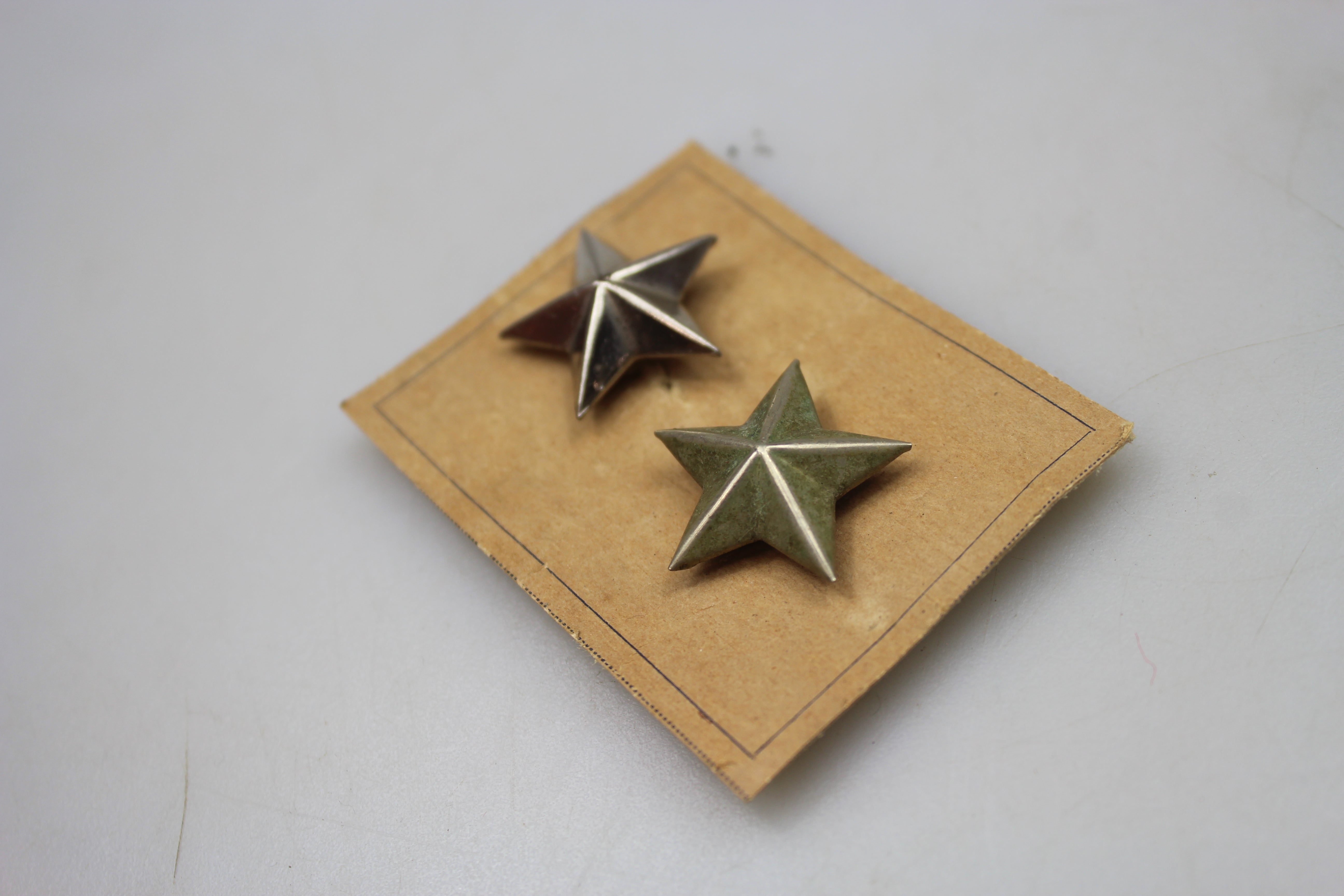 Coppia stellette truppa REI WW2