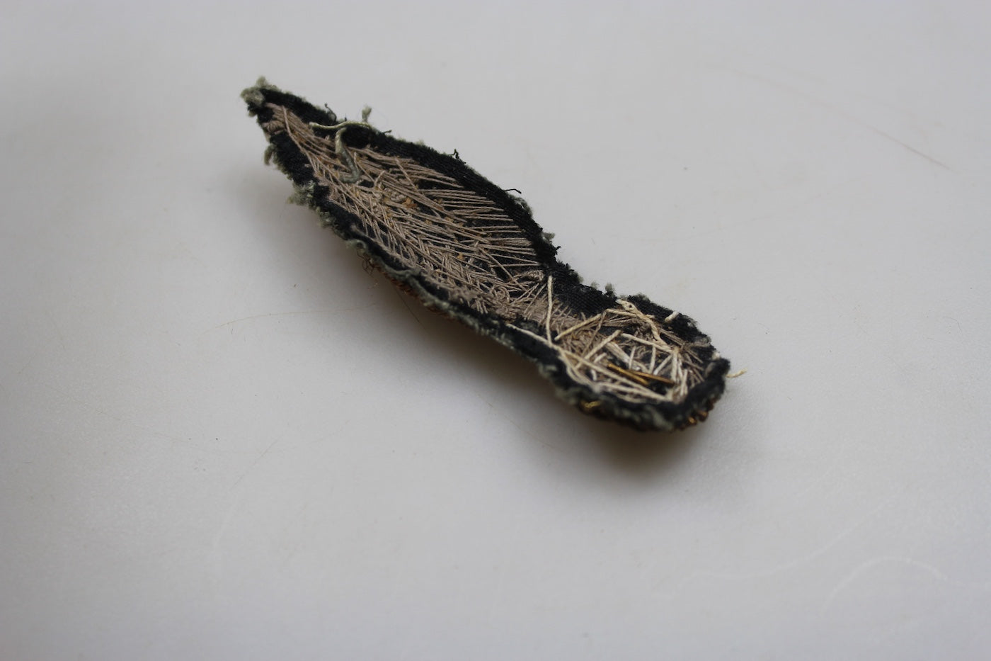 Fregio berretto M.34 Ufficiale Dragoni REI WW2