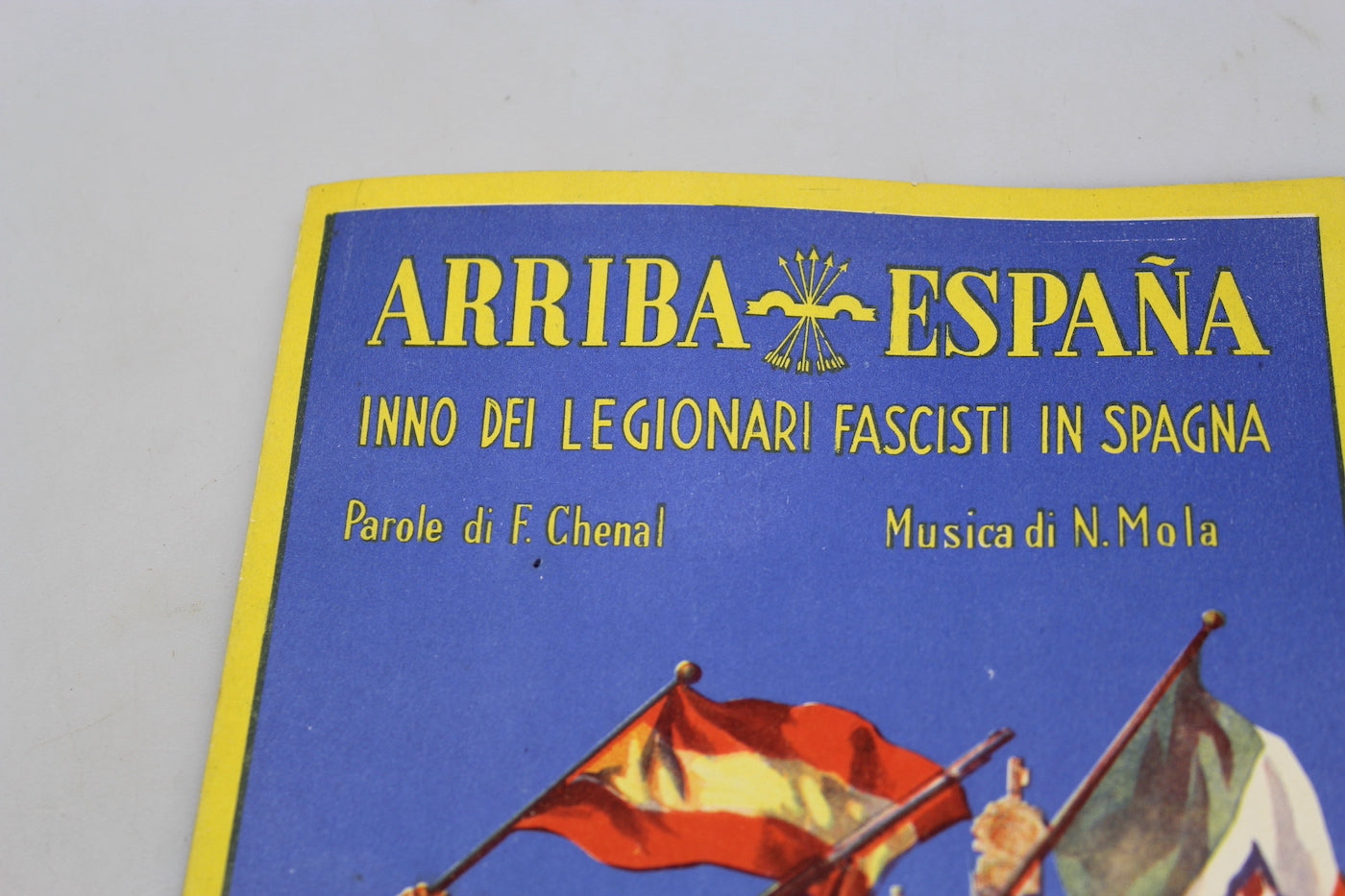 "Arriba Espana" - Inno dei Legionari Fascisti in Spagna