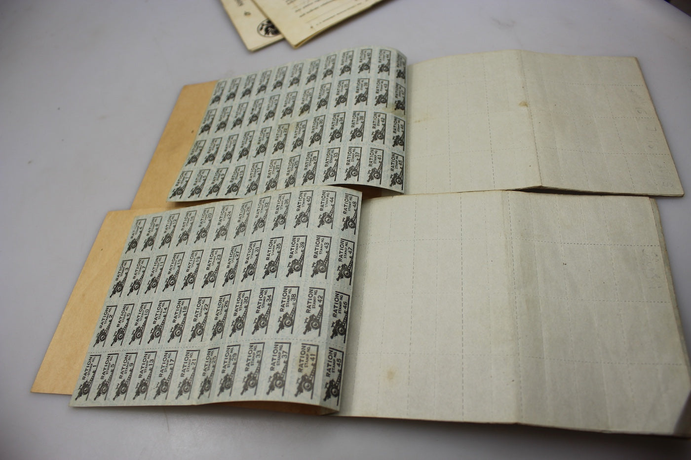 #6 War ration book US WW2 -