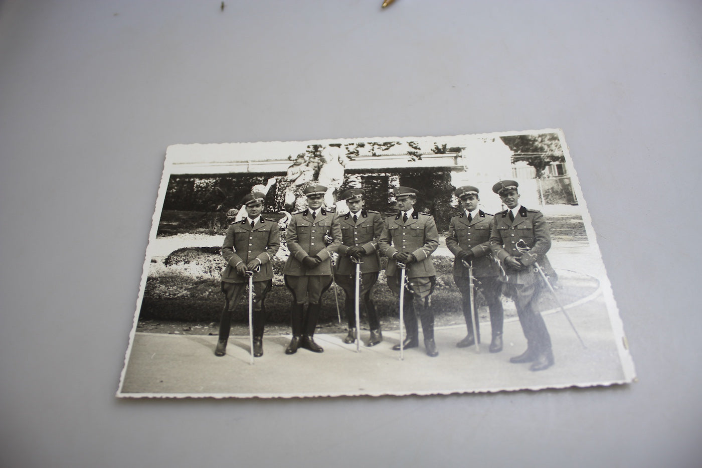 Foto gruppo Sottotenenti REI anni 30/40