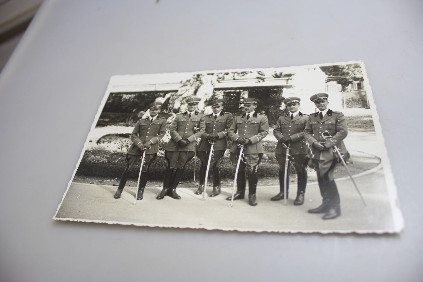 Foto gruppo Sottotenenti REI anni 30/40
