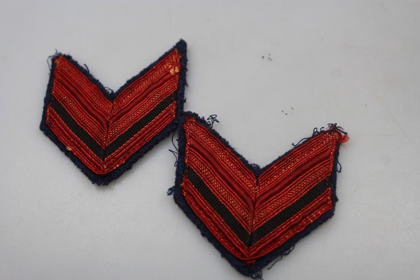 Coppia gradi Caporale RA WW2
