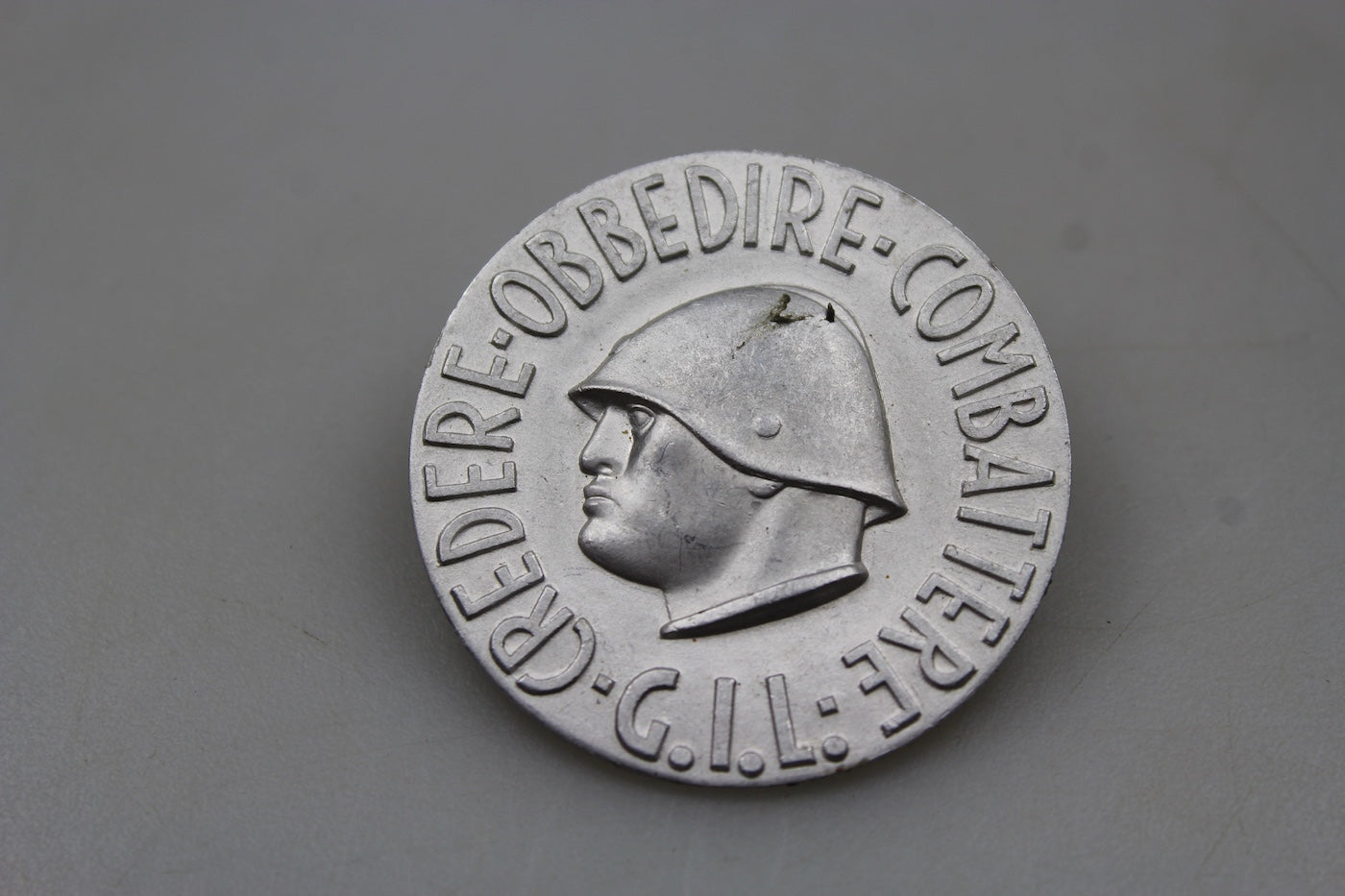 Spillone GIL "Credere, Obbedire, Combattere..."