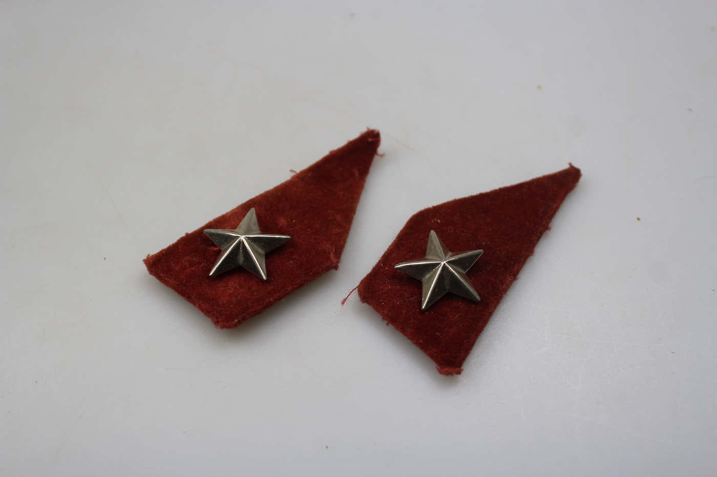 Coppia mostrine "ridotte" Sanità REI WW2