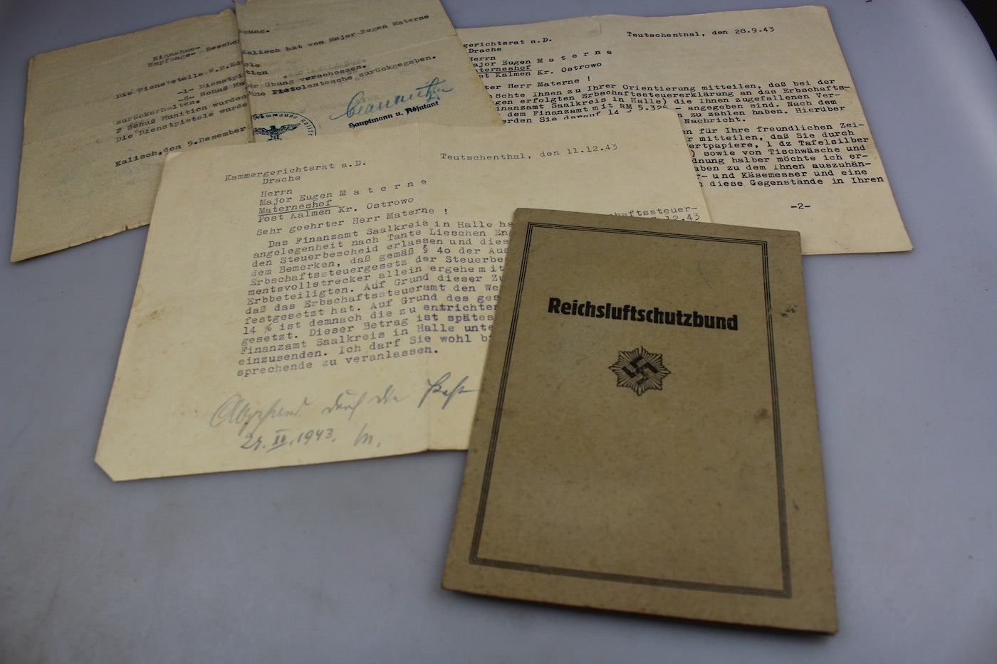 Tessera iscritto RLB + documenti
