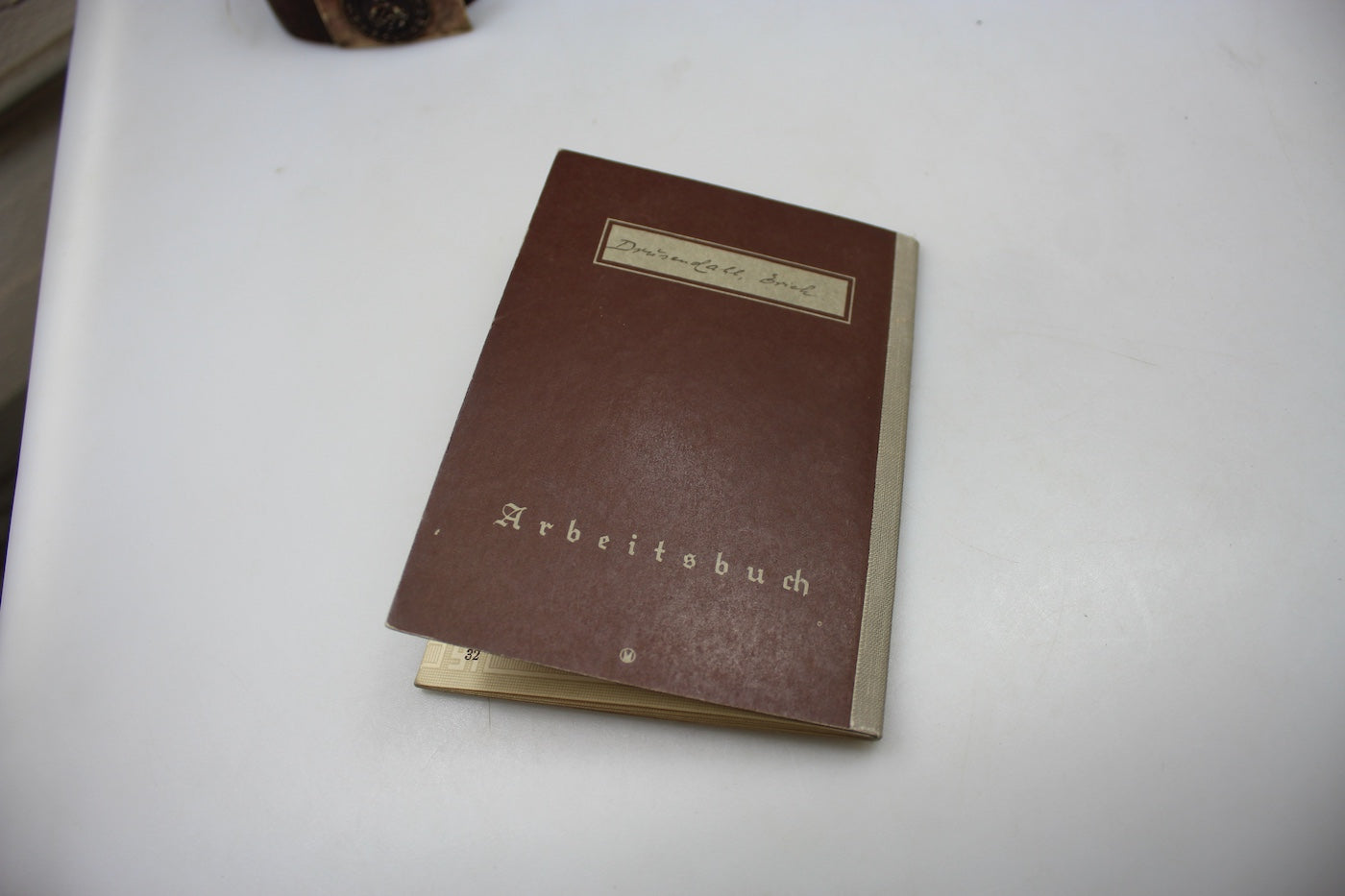 Arbeitsbuch periodo prebellico Germania III° Reich, foto 7