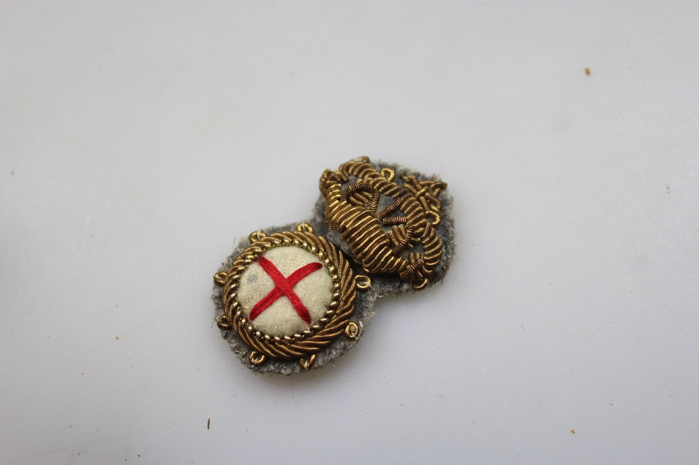 Distintivo da manica Ufficiale Sanità REI / CRI WW2