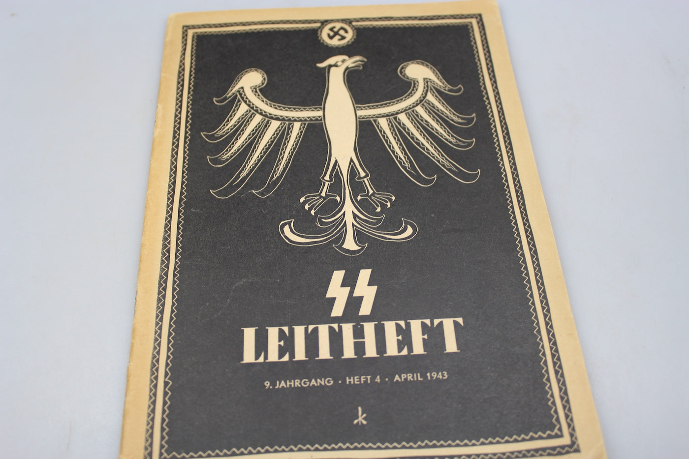 SS-Leitheft"" - Libretto guida selle SS - N°4 Aprile 1943