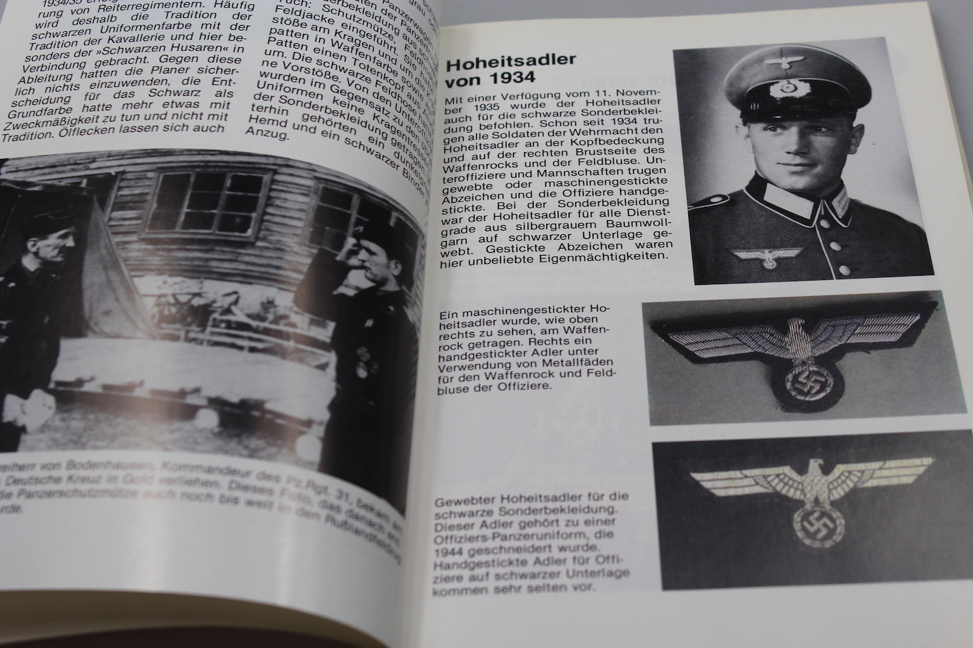 "Uniformen der Panzertruppe" Jorg.M.Hormann - 1989