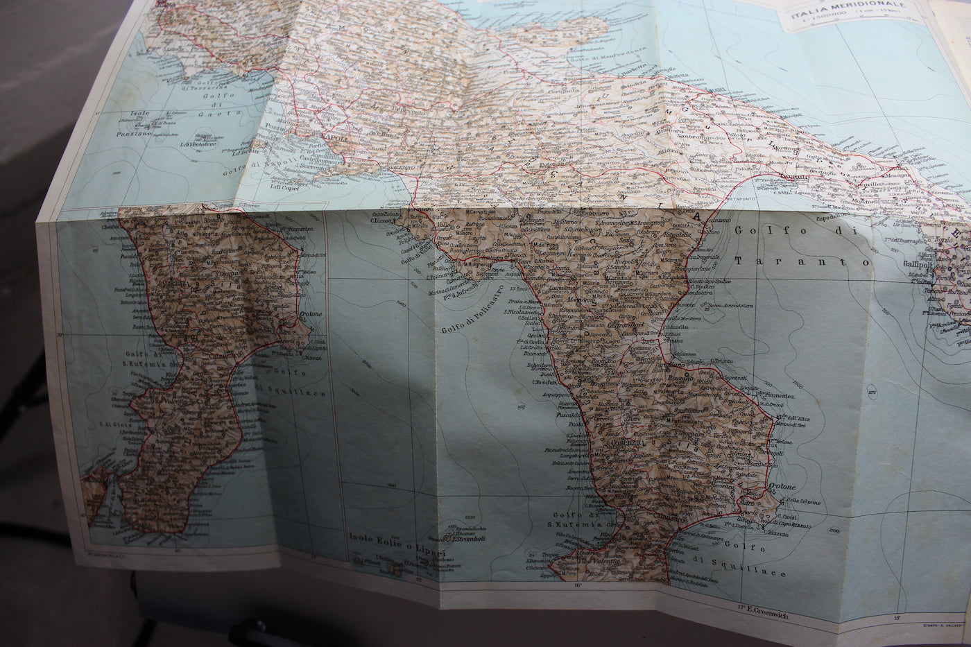 "Italia Meridionale - Insulare - Libia" Guida breve - CTI - 1940