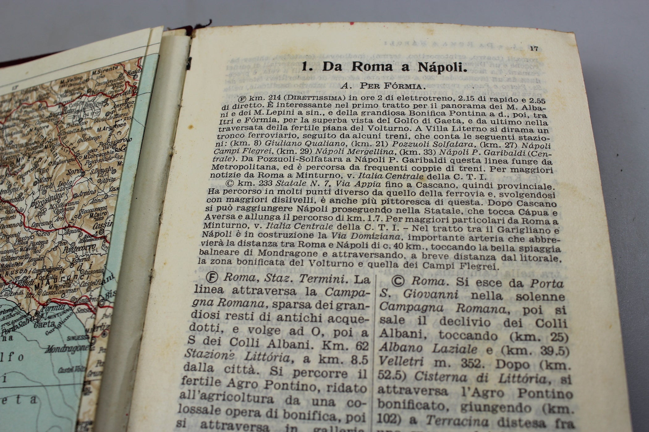 "Italia Meridionale - Insulare - Libia" Guida breve - CTI - 1940