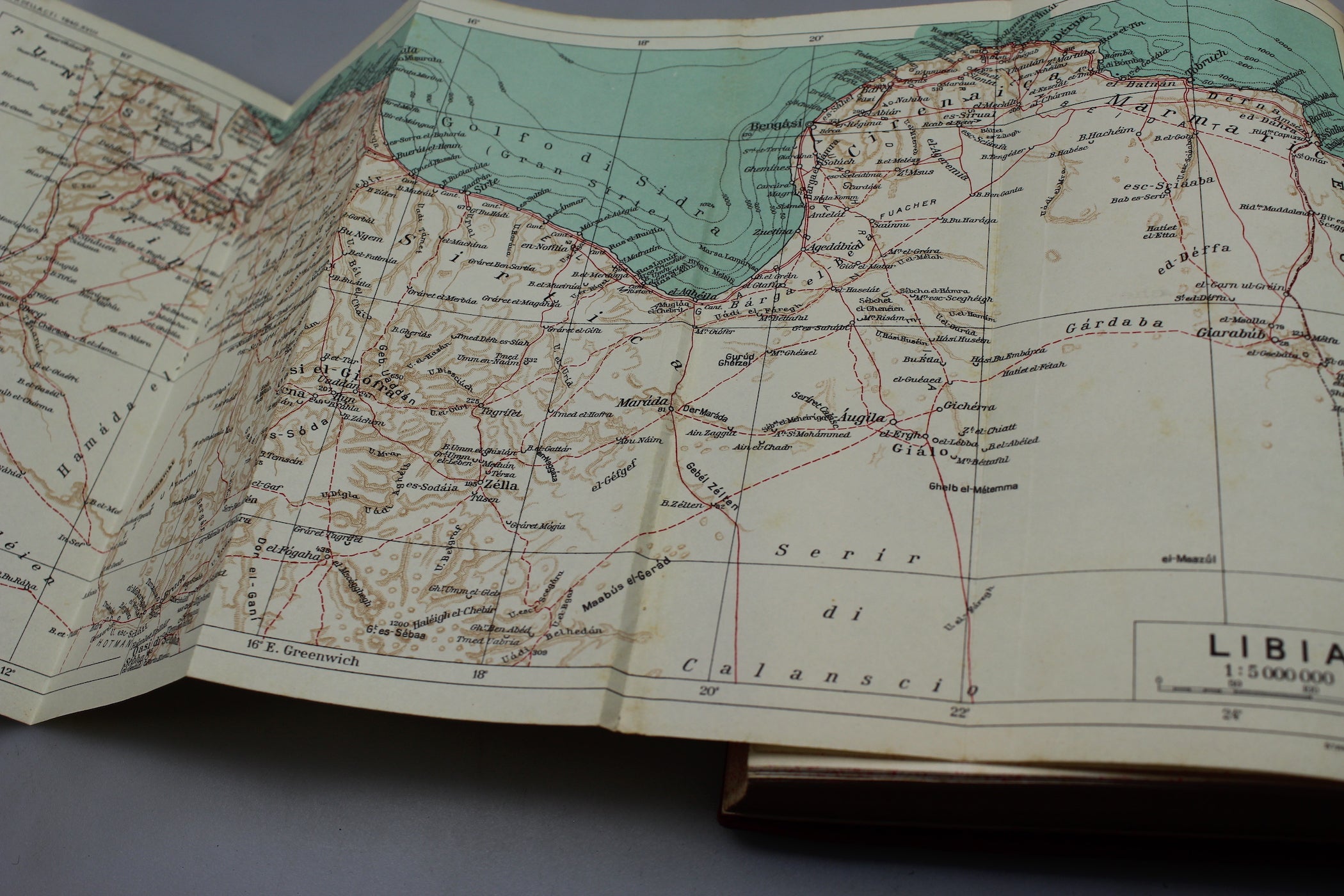 "Italia Meridionale - Insulare - Libia" Guida breve - CTI - 1940