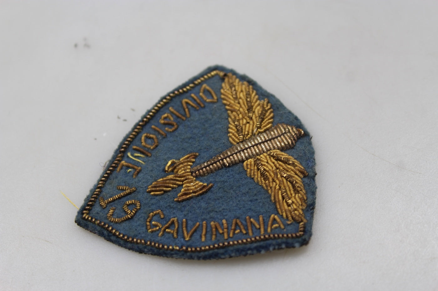 Scudetto omerale Ufficiale "Gavinana" anni 30/40, foto 3
