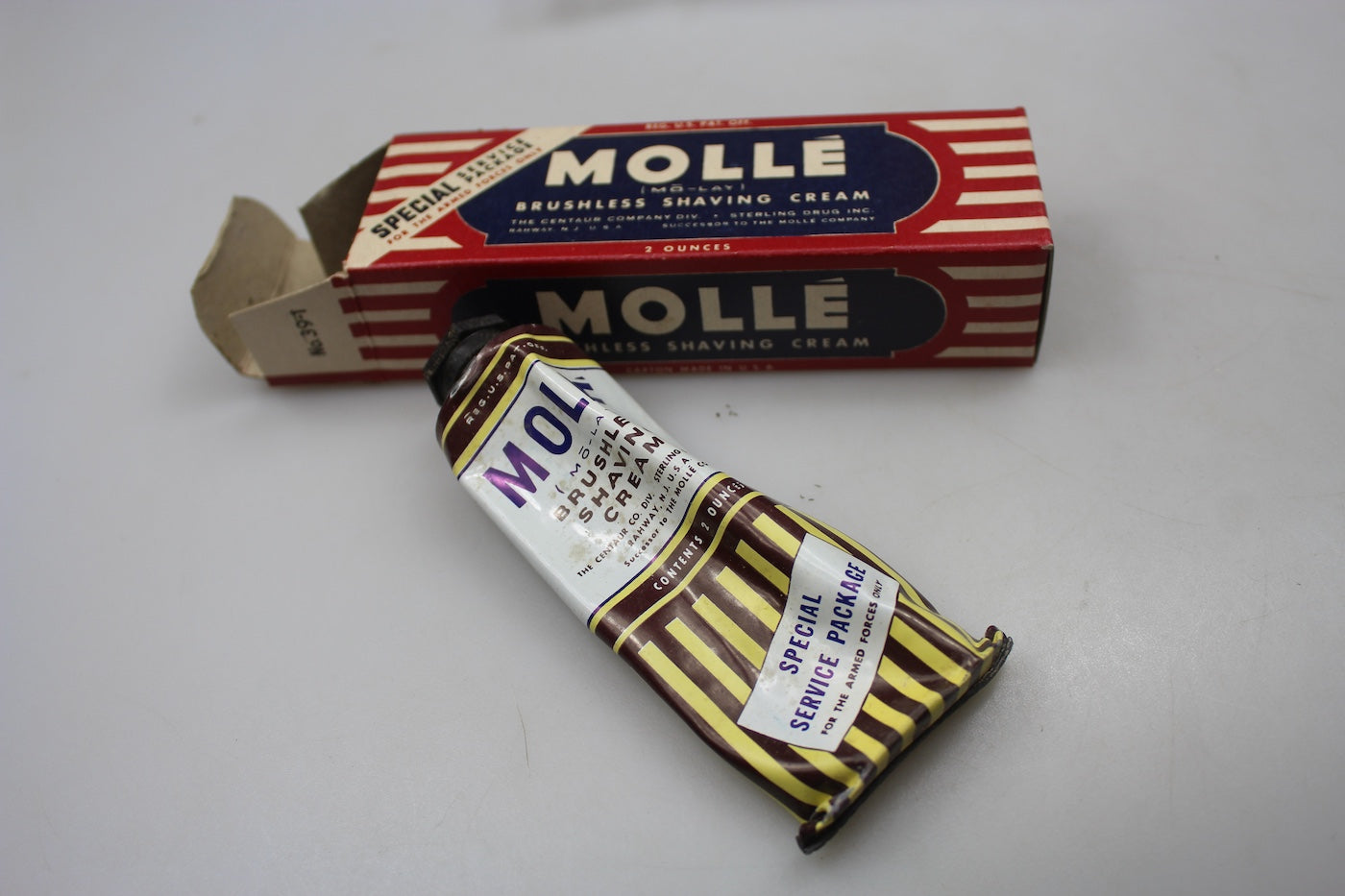 US Army WW2 - "Molle" schiuma da barba per le FFAA