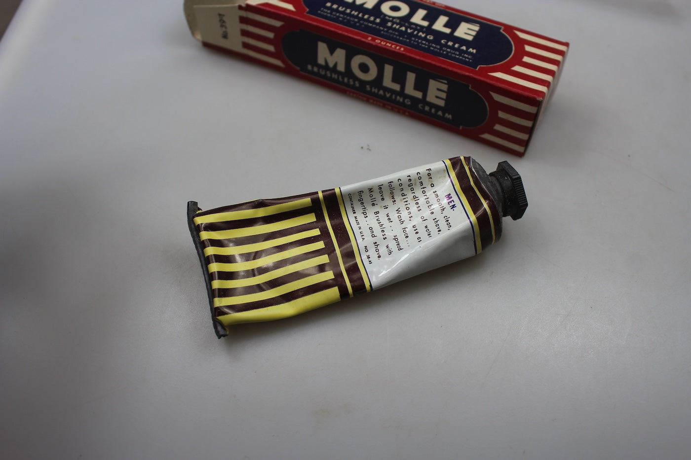 US Army WW2 - "Molle" schiuma da barba per le FFAA, foto 5
