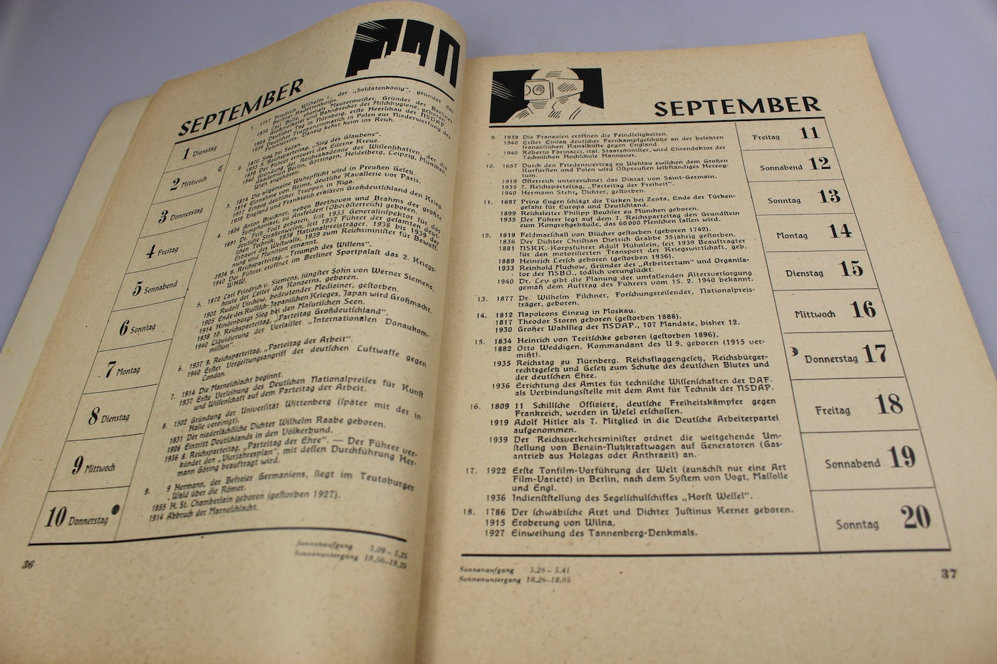 "Kalender der Deutschen Arbeiter - 1942"