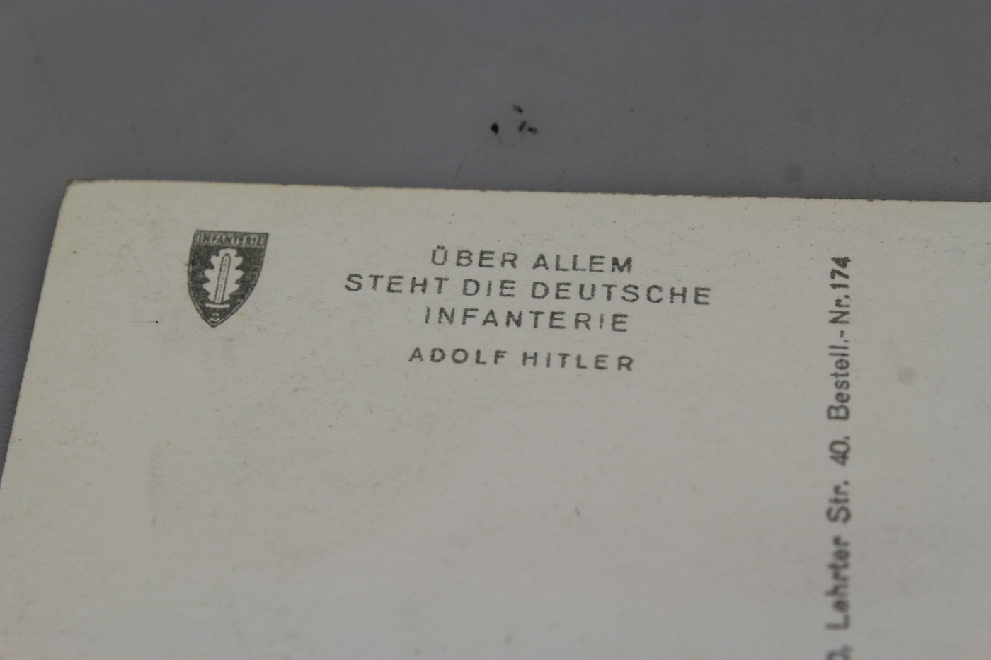 Cartolina postale Grenadier WH WW2