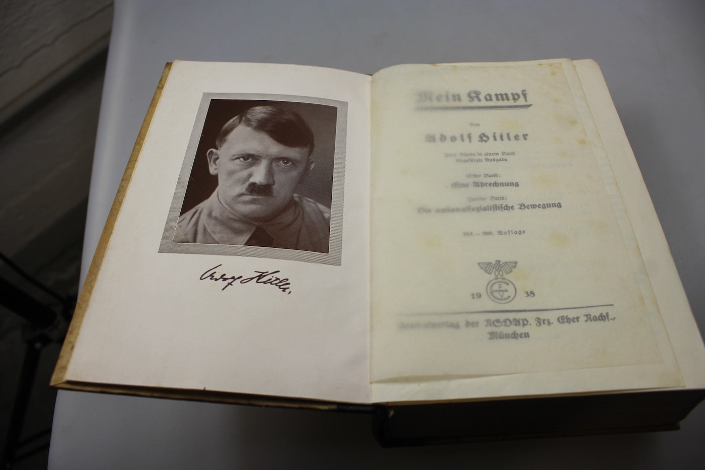 "Mein Kampf" Adolf Hitler edizione 1938, foto 4