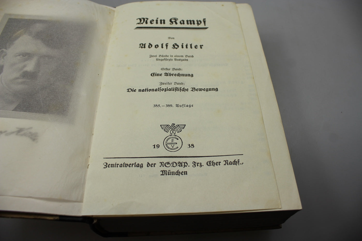 "Mein Kampf" Adolf Hitler edizione 1938, foto 5