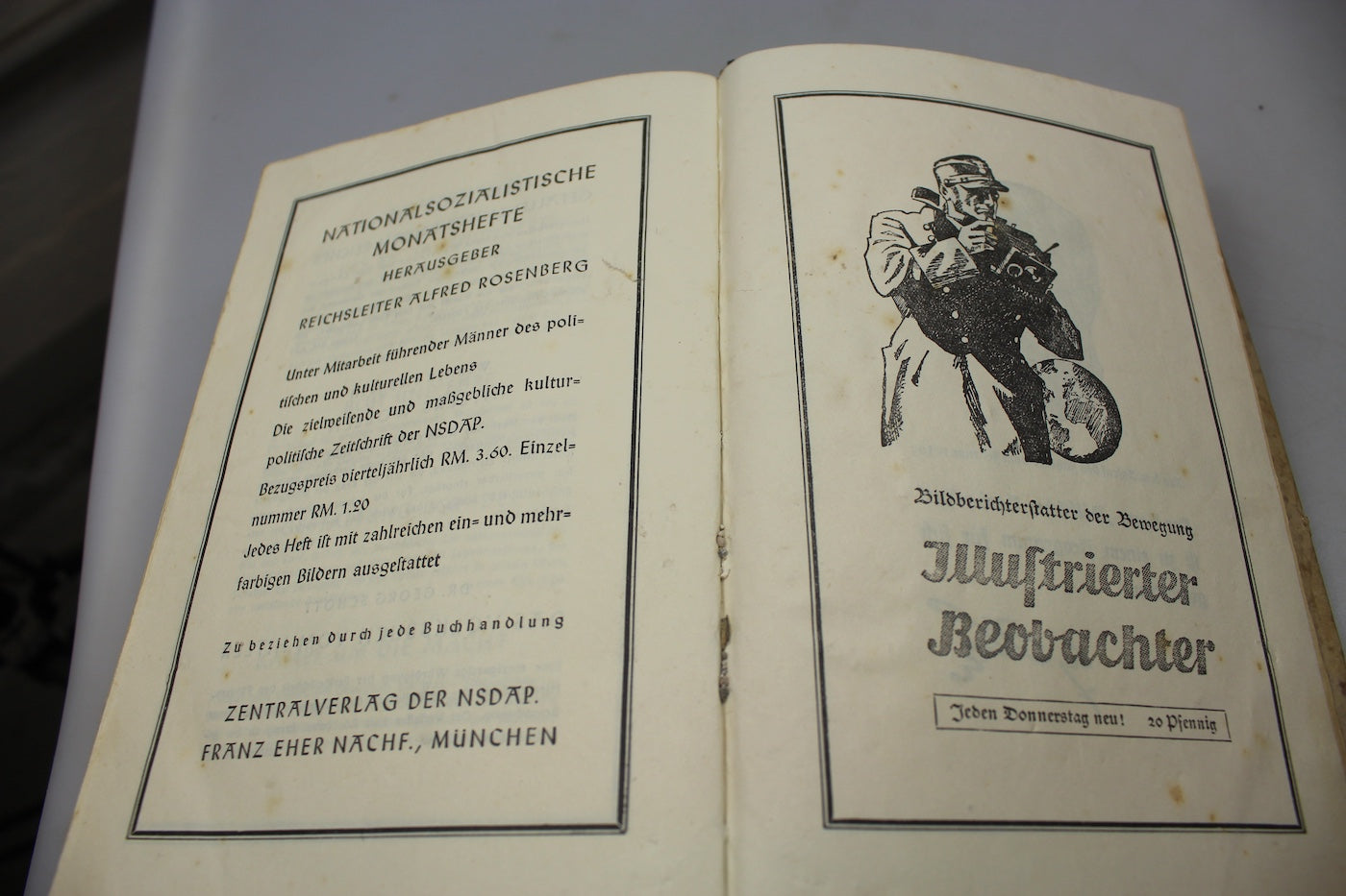 "Mein Kampf" Adolf Hitler edizione 1938, foto 7