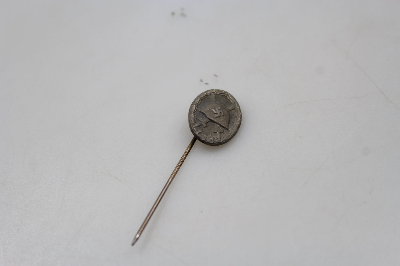 Pin da bavero Feriti Silver WH WW2