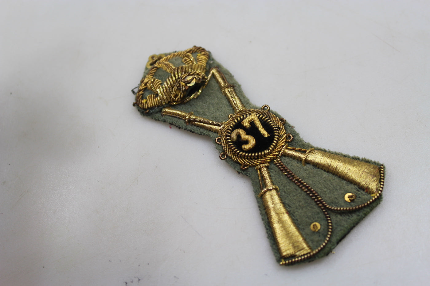 Fregio berretto 34 Ufficiale REI WW2