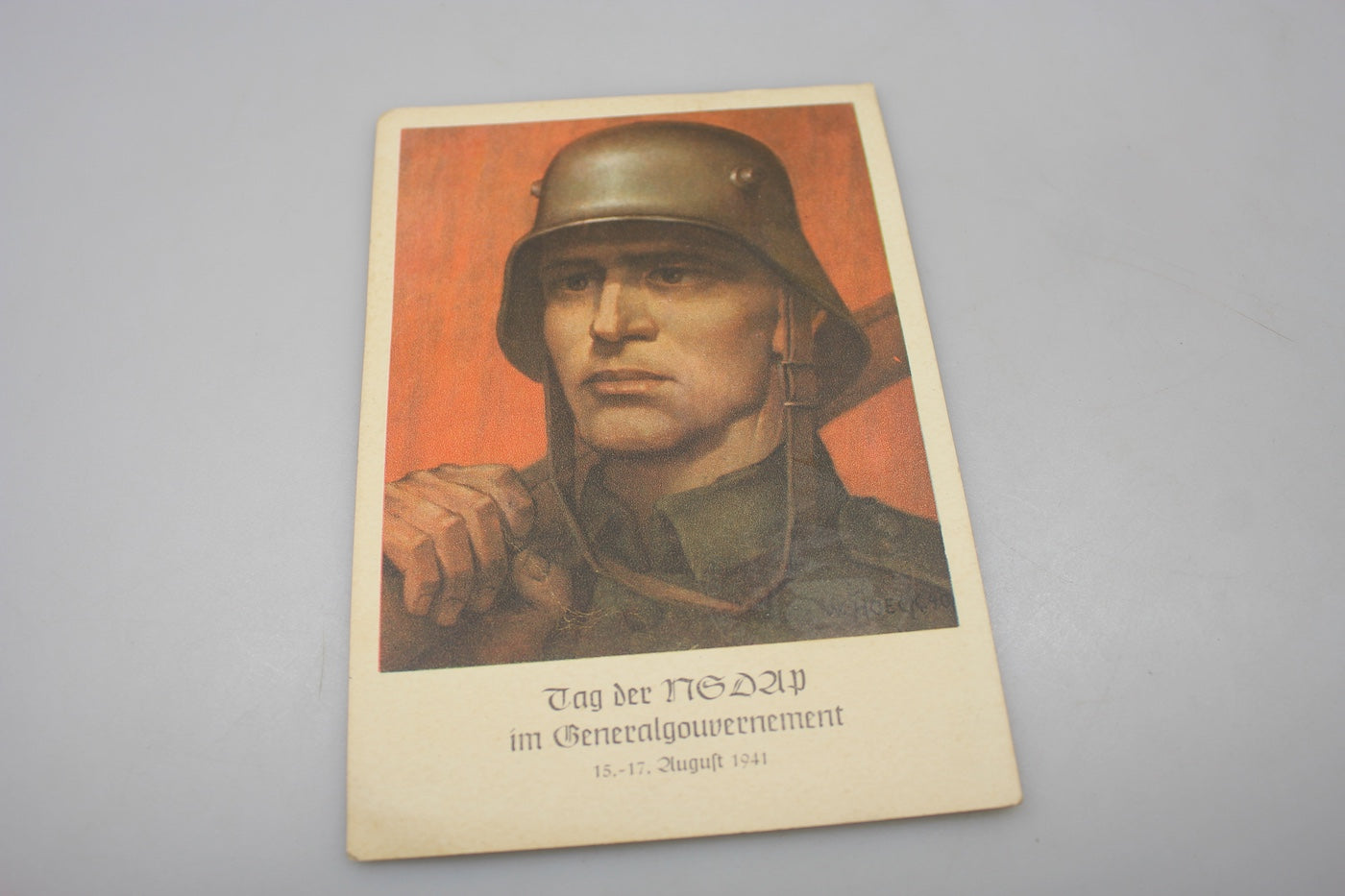 Cartolina postale Tag der NSDAP in Generalgovernement 15-17 Agosto 1941