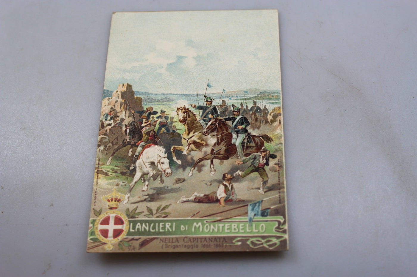 Cartolina postale "Lancieri di Montebello"