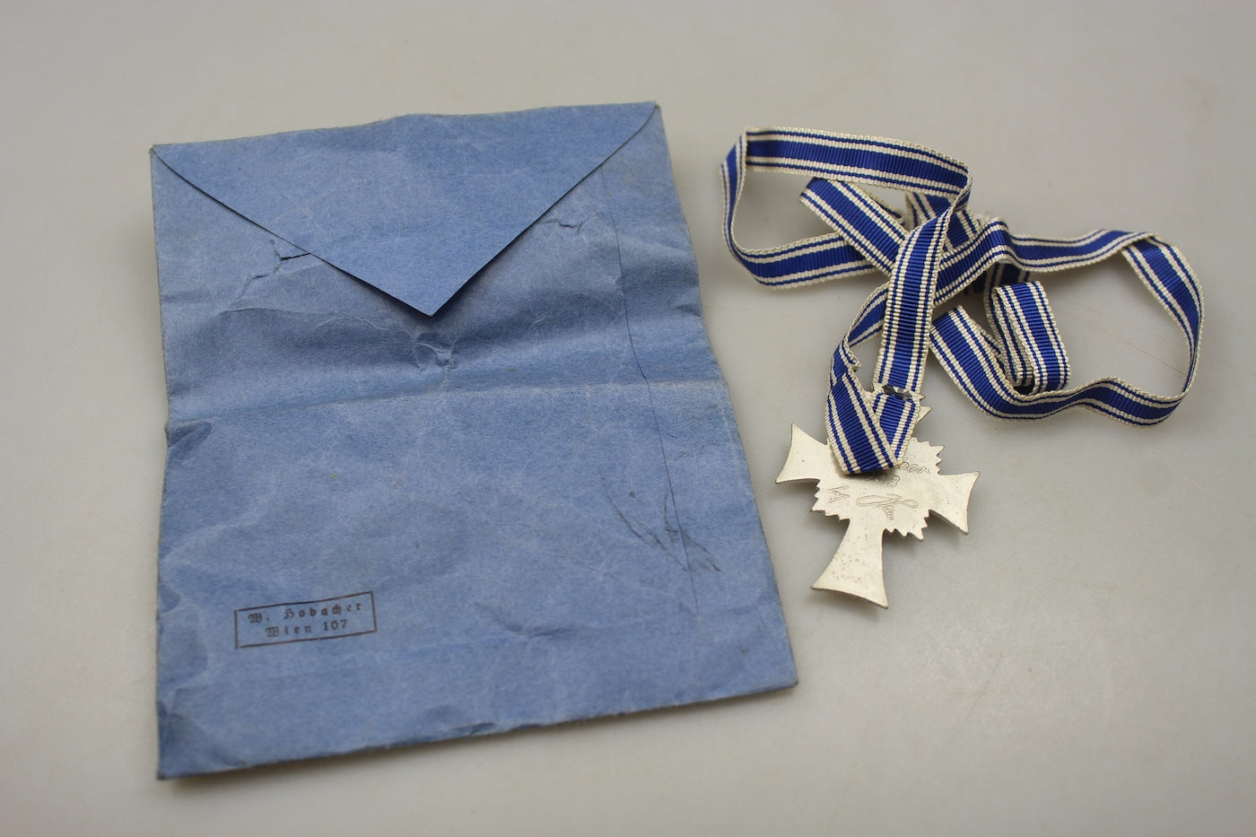 Mutterkreuz "silver" 2^ Classe con busta