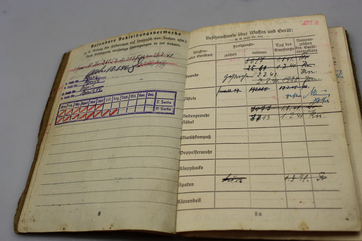 Soldbuch Heer WW2