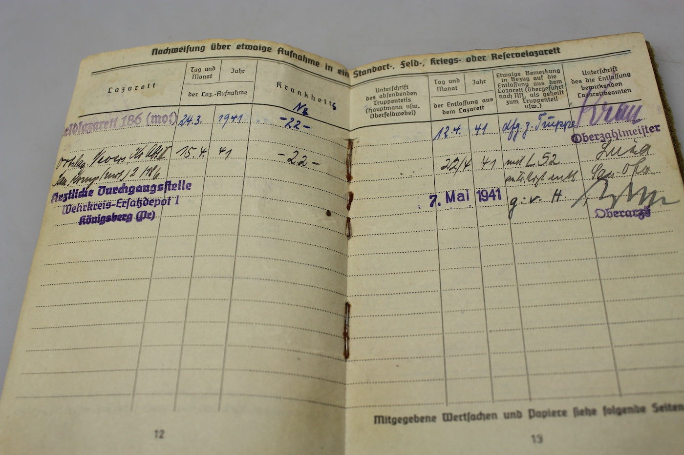 Soldbuch Heer WW2, foto 9