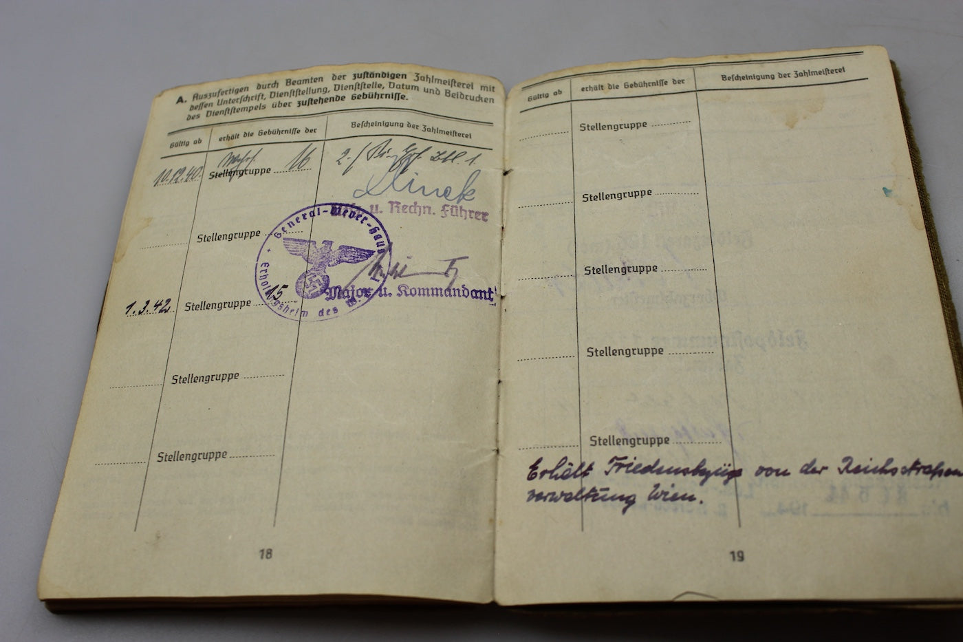 Soldbuch Heer WW2, foto 12