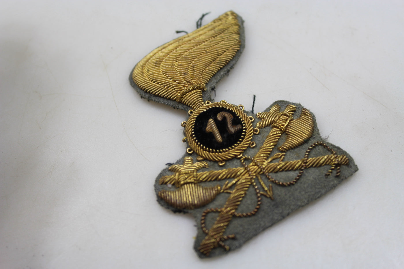 Fregio berretto 34 Ufficiale REI WW 2