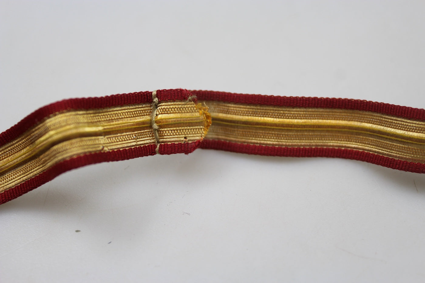 Gallone /grado per berretto 34 Sottotenente Sanità REI WW2