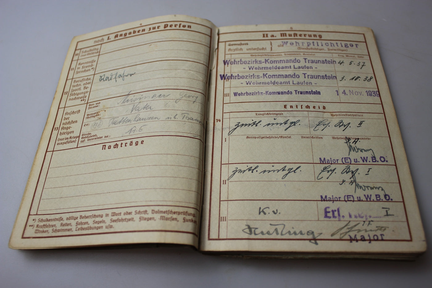Wehrpass Gebirgsjager 1939-45, foto 4
