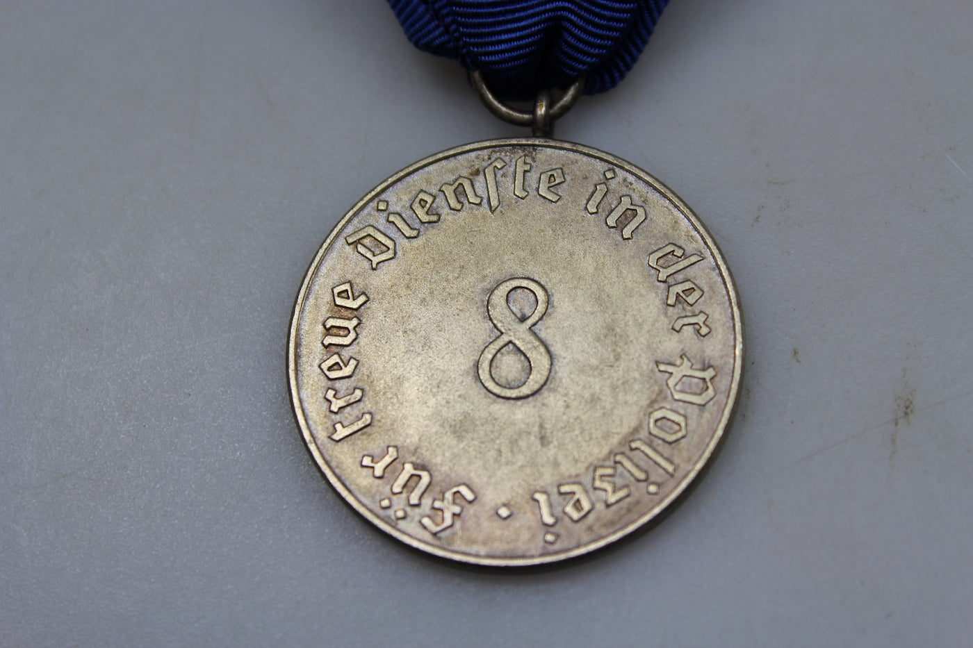 Medaglia 8 anni di servizio Polizei
